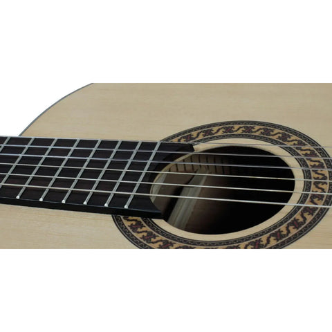Guitarra Clásica Electro Acústica La Sevillana A-2eq Os Abeto