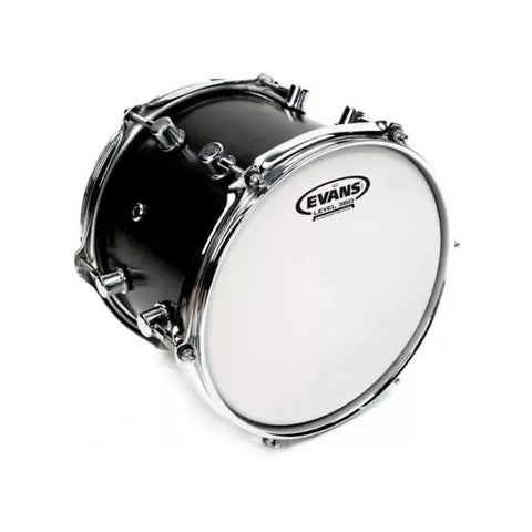 Evans B18g2 Parche Coated Áspero 18 Pulgadas Color Blanco