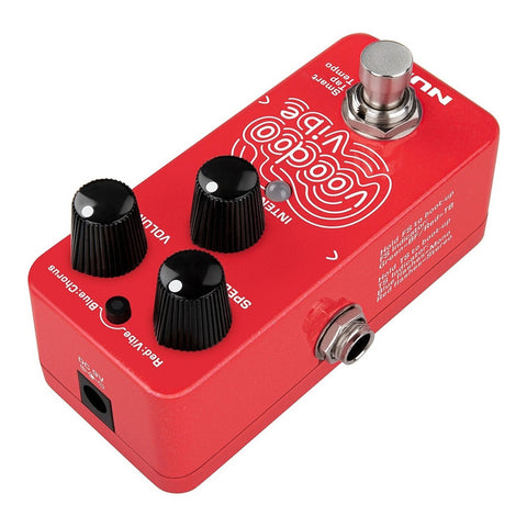 Mini Pedal Uni-vibe Chorus Nux Nch-3 Voodoo Vibe Rojo