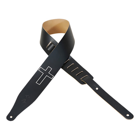 Tahali P/guitarra Black Divine Worship Levys M17chc-blk Negro Divine Worship