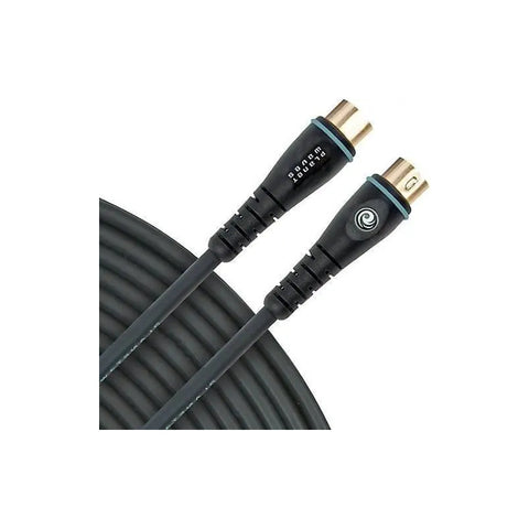Cable Daddario Midi 5 Conectores Dorado 6 Metros Pw-md-20