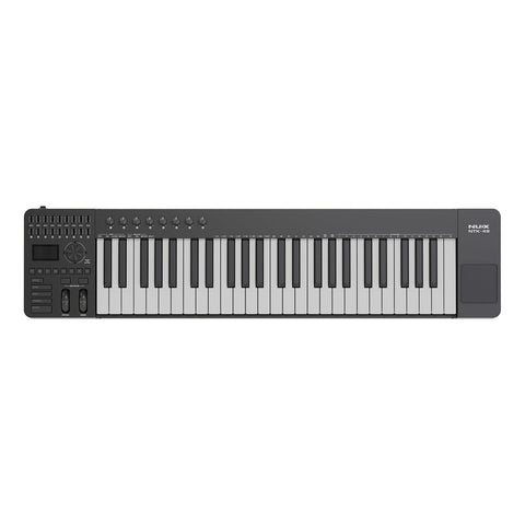 Teclado Controlador Midi Nux Ntk-49 49 Teclas Semipesadas Con Aftertouch Y Arpegiador