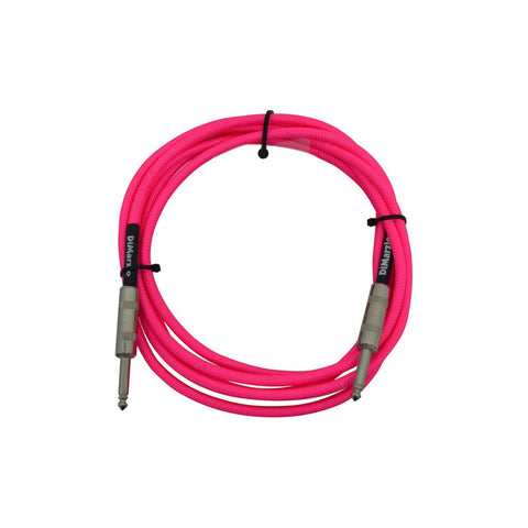Dimarzio Ep1710 Pnk Cable Guitarra Instrumento Textil 3 Mts