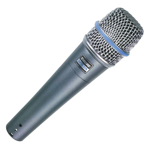 Microfono Original  Dinamico Supercardioide, Shure Beta 57a Gris