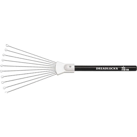Par Escobillas Para Efectos Dreadlocks Rake Vic Firth Dlks Oscuro