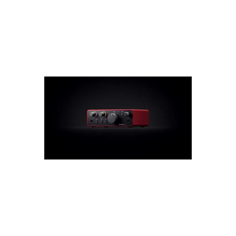 Interfaz De Audio Usb Focusrite Scarlett Solo 4ta Gen Rojo