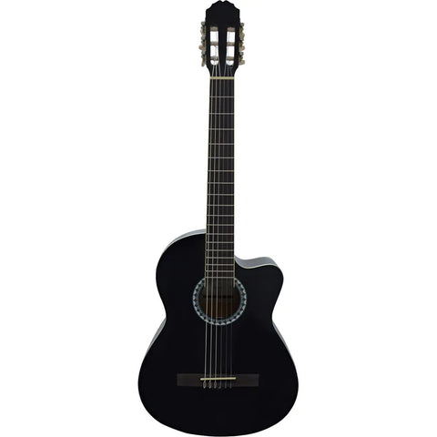 Guitarra Electroacustica Basic Electro Negra Gewa Ps510198 Negro