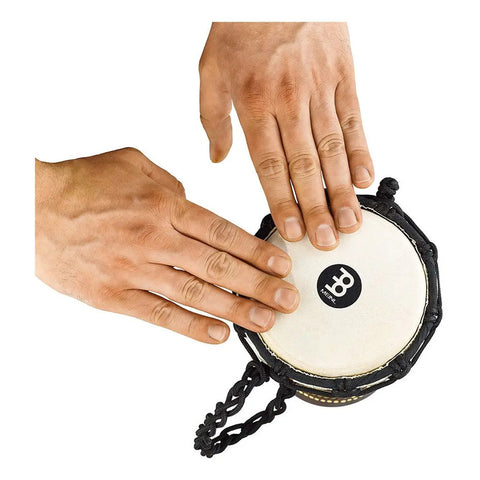 Djembe De Caoba 4.5x8 PuLG Serie Python Headliner Hdj6-xxs Marrón