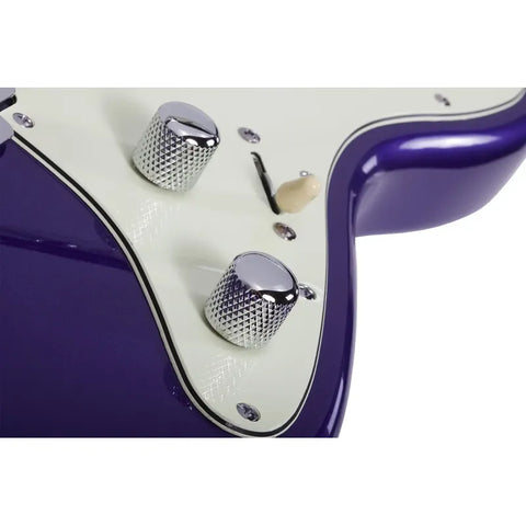 Guitarra Schecter Nick Johnston Trad 10 Anniversary Violet Diestro Lila Ébano