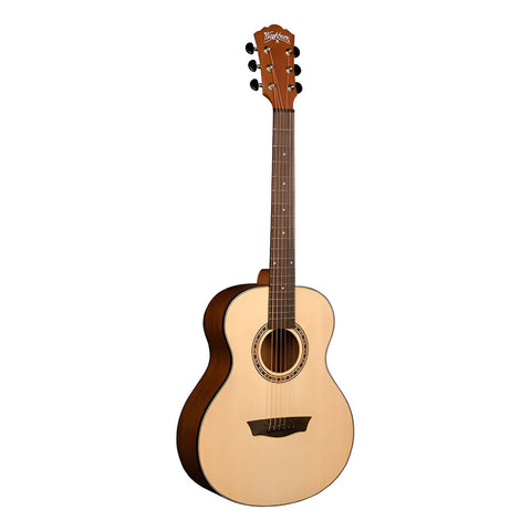 Guitarra Acústica Travel/mini Washburn Agm5k Natural Diestro
