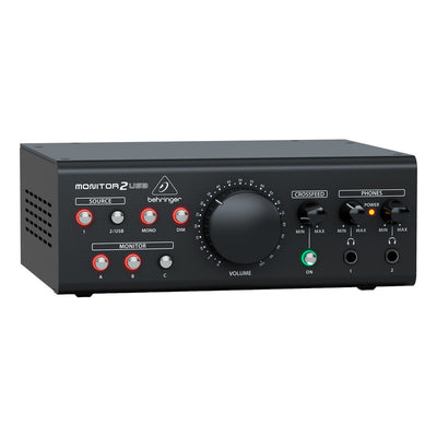 Controlador Monitor Interfaz Audio Behringer Monitor2usb