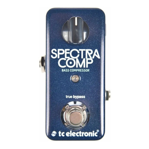 Pedal Compresor T.c. Spectracomp Bass Comp Azul Para Bajo