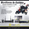 Sist Micrófonos Inalámbricos Doble Diadema Inovaudio Il-202