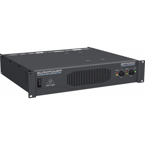 Amplificador De Potencia Poder, Behringer Ep4000 Negro 4 Kw