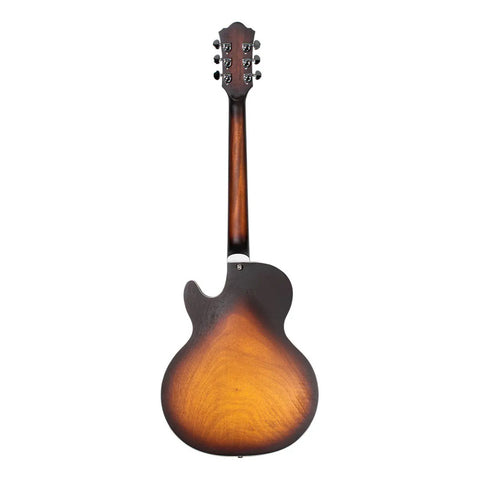 Guitarra Eléctrica 6 Cuerdas Mars Les Paul Jazz Color Marrón Oscuro Material Del Diapasón Palo De Rosa Orientación De La Mano Diestro