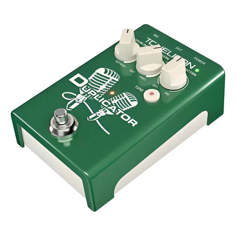Procesador Stompbox De Efectos Vocales Duplicator T.c. Color Verde