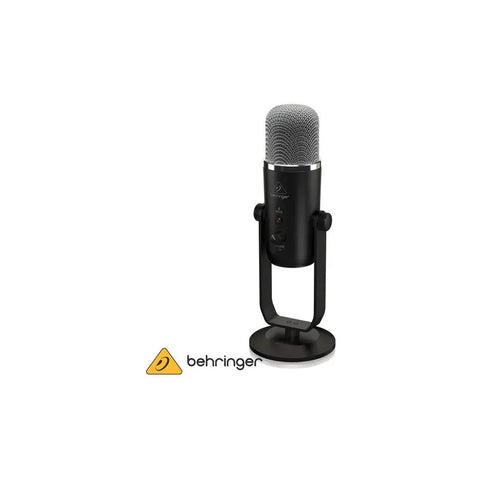 Microfono Behringer Bigfoot Usb Podcast Streaming Salida Aur Color Negro