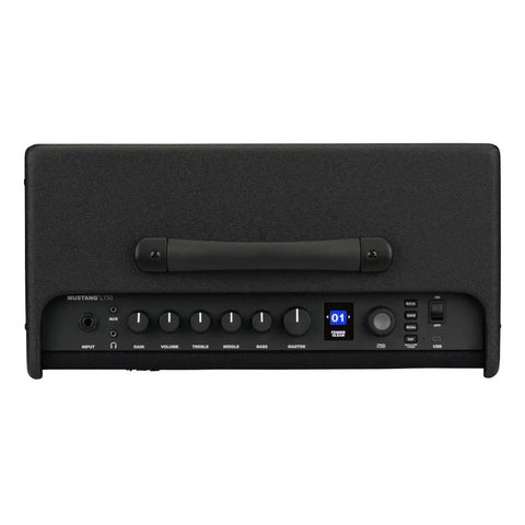 Amplificador Para Guitarra De 50w Fender Mustang Series Lt50 Negro