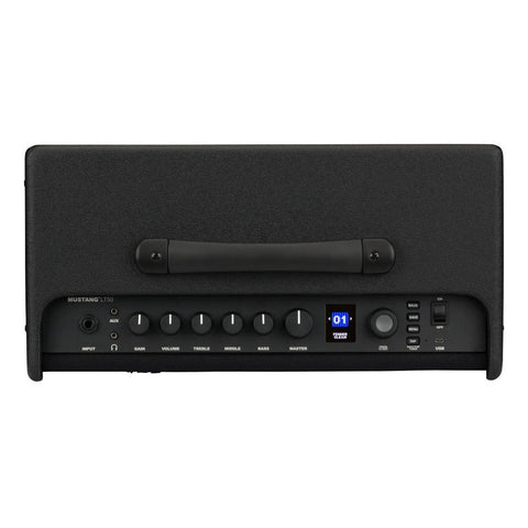 Amplificador Para Guitarra De 50w Fender Mustang Series Lt50 Negro