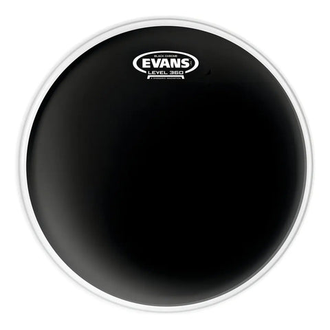 Evans Tt16chr Parche Golpe Tom 16 PuLG Black Chrome 2 Capas