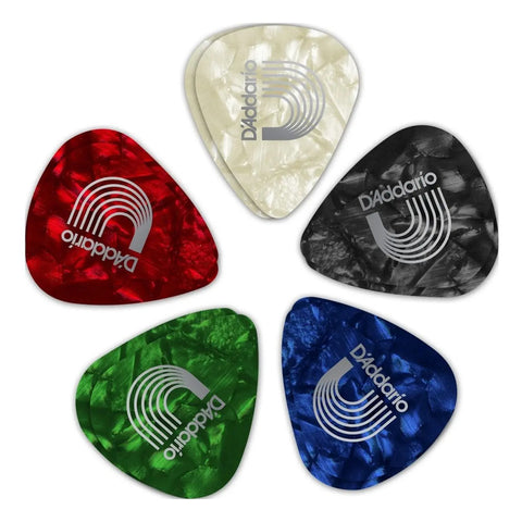 Paquete Con 10 Púas Para Guitarra Planet Wave 1cap4-10 Varios Mediano