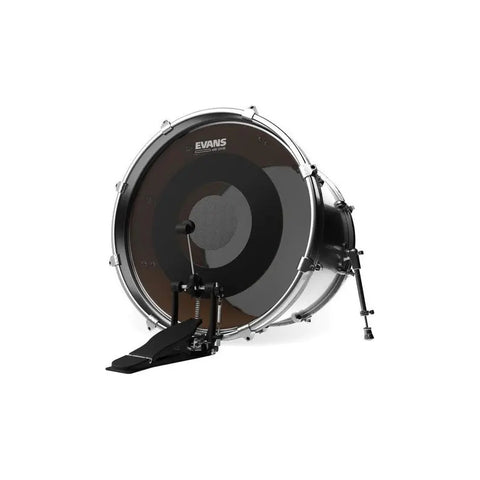 Kit Completo Peles Rock Pratos Mudos Evans Db One Negro