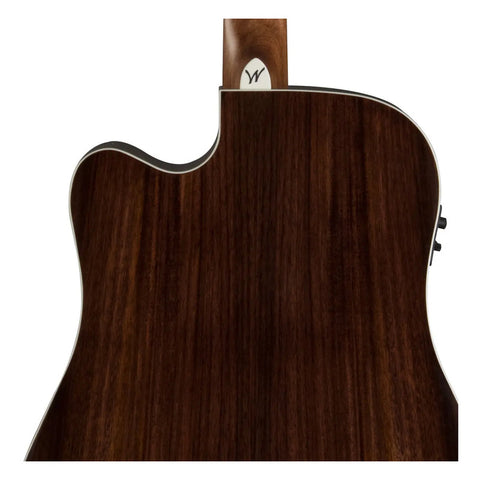 Guitarra Electroacustica Dreadnought Washburn D20sce Natural