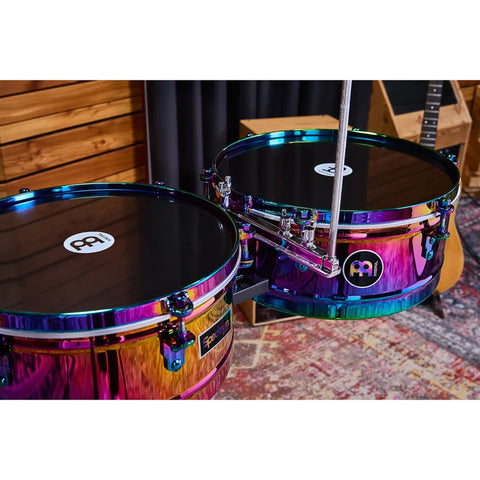 Timbales Spectrum De 14  Y 15  Meinl St1415 Lila