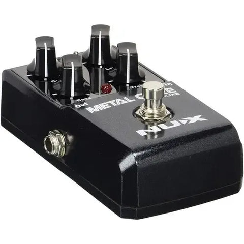 Nux Recto Distortion Pedal Distor Hig Gain/metal Guitarra Negro