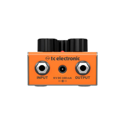 Tc Electronic Choka Pedal Efecto Tremolo Para Guitarra Color Naranja Claro