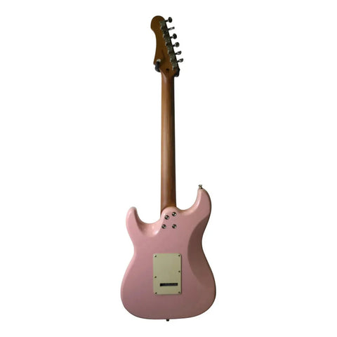 Guitarra Jet Guitars Electrica Js400 Shell Pink Diestro Palo De Rosa