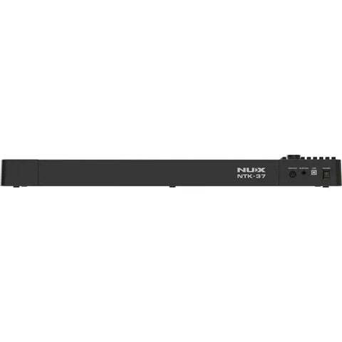 Teclado Controlador Midi Nux Ntk-37 De 37 Teclas Semipesadas Con Faders Y Trackpad