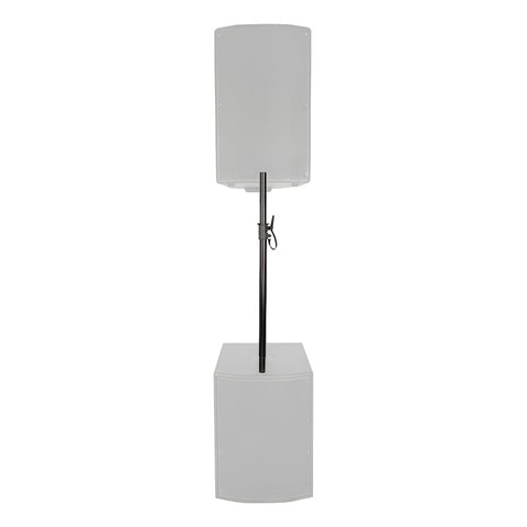 Poste Adaptador Rosca Para Bafle Y Subwoofer Hercules Ss350b Negro