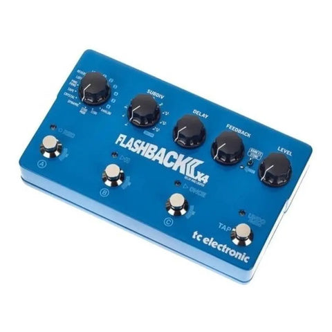 Pedal De Efecto Tc Electronic Flashback 2 X4 Delay Celeste