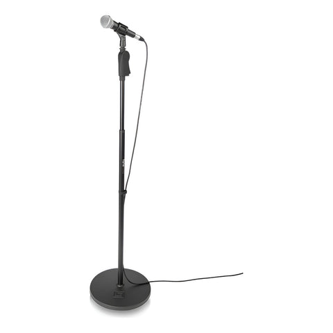 Soporte Micrófono Base Redonda 12'' Frameworks Gfw-mic-1201 Negro