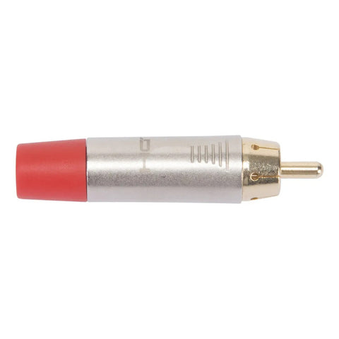 Conector Rca Macho Proel Profesional Con Contactos Dorados
