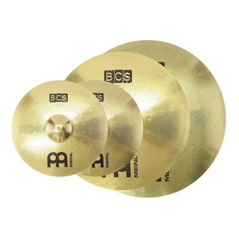 Paquete De 4 Platillos Hi Hats Crash Ride Meinl Bcs141618