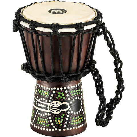 Djembe De Caoba 4.5x8 PuLG Serie Python Headliner Hdj6-xxs Color Marrón