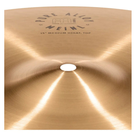 Meinl Pa15mh Hi-hats Platillo 15 Pulgadas Pure Alloy Batería Color Dorado