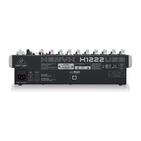Behringer X1222usb Mixer Consola Mezcladora 12 Entradas