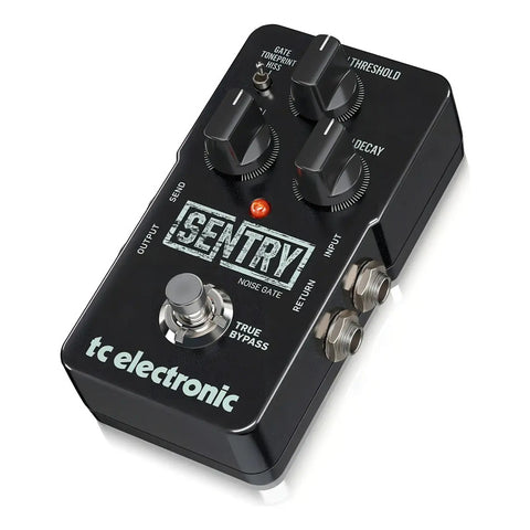 Tc Electronic Sentry Noise Gate Pedal Supresor Ruido Guitar Negro
