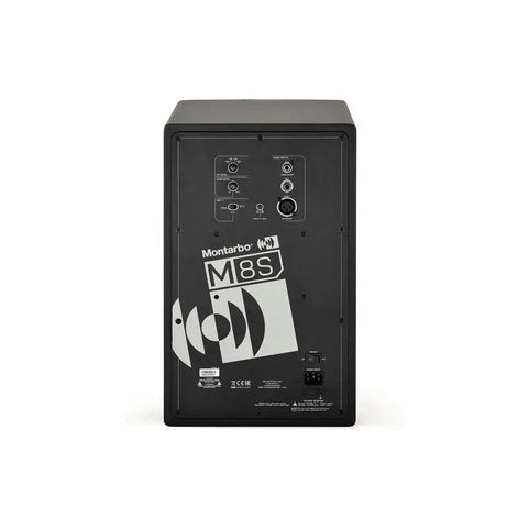 Monitores Activos De Estudio Montarbo M8s 8 Kevlar Color Negro