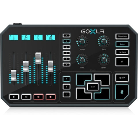 Interfaz De Audio Usb Podcaster, Tc Helicon Go Xlr Negro