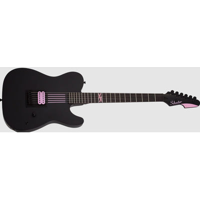 Guitarra Electrica Satin Black Schecter Machine Gun Kelly Pt