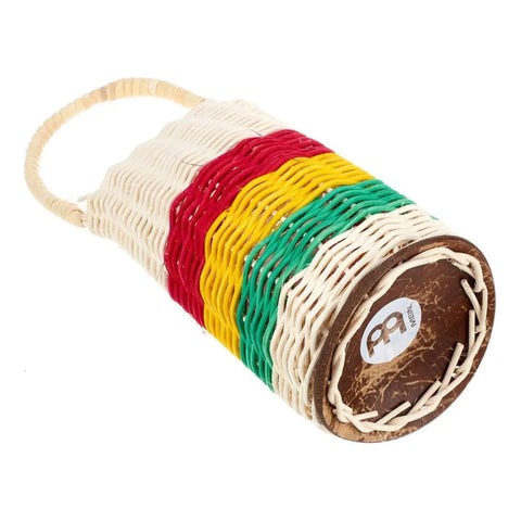 Maracas Percusion Caixixi De Ratan Meinl Cax3 Large Color Marrón Claro