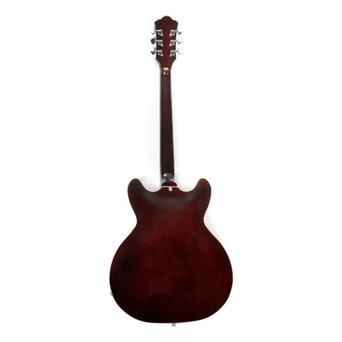 Guitarra Mars Electrica Mod. Hollowbody 335 Studio Brown Diestro Brown