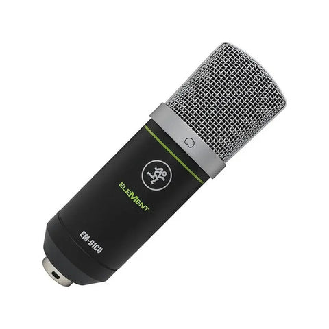 Micrófono De Condensador Mackie Usb Em-91cu Color Negro