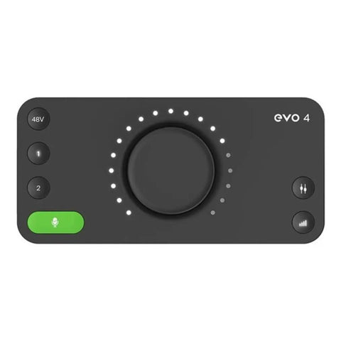 Audient Evo 4 Interfaz De Audio 2 Entradas 2 Salidas Usb Bus Negro