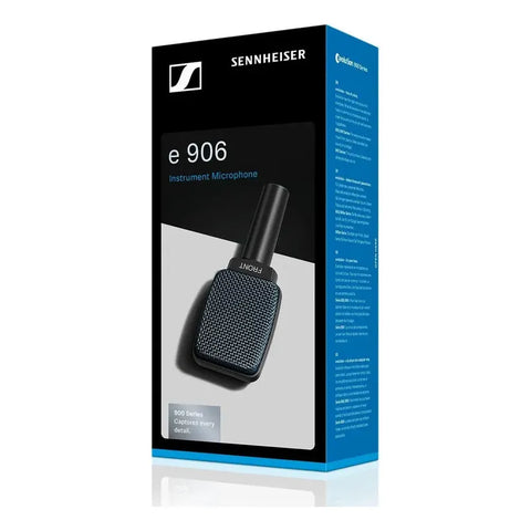 Sennheiser Micrófono Para Instrumentos E 906 Negro