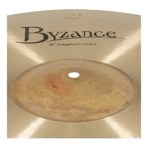 Platillo Meinl Crash Polifónico Byzance De 18'' B18poc-b Dorado